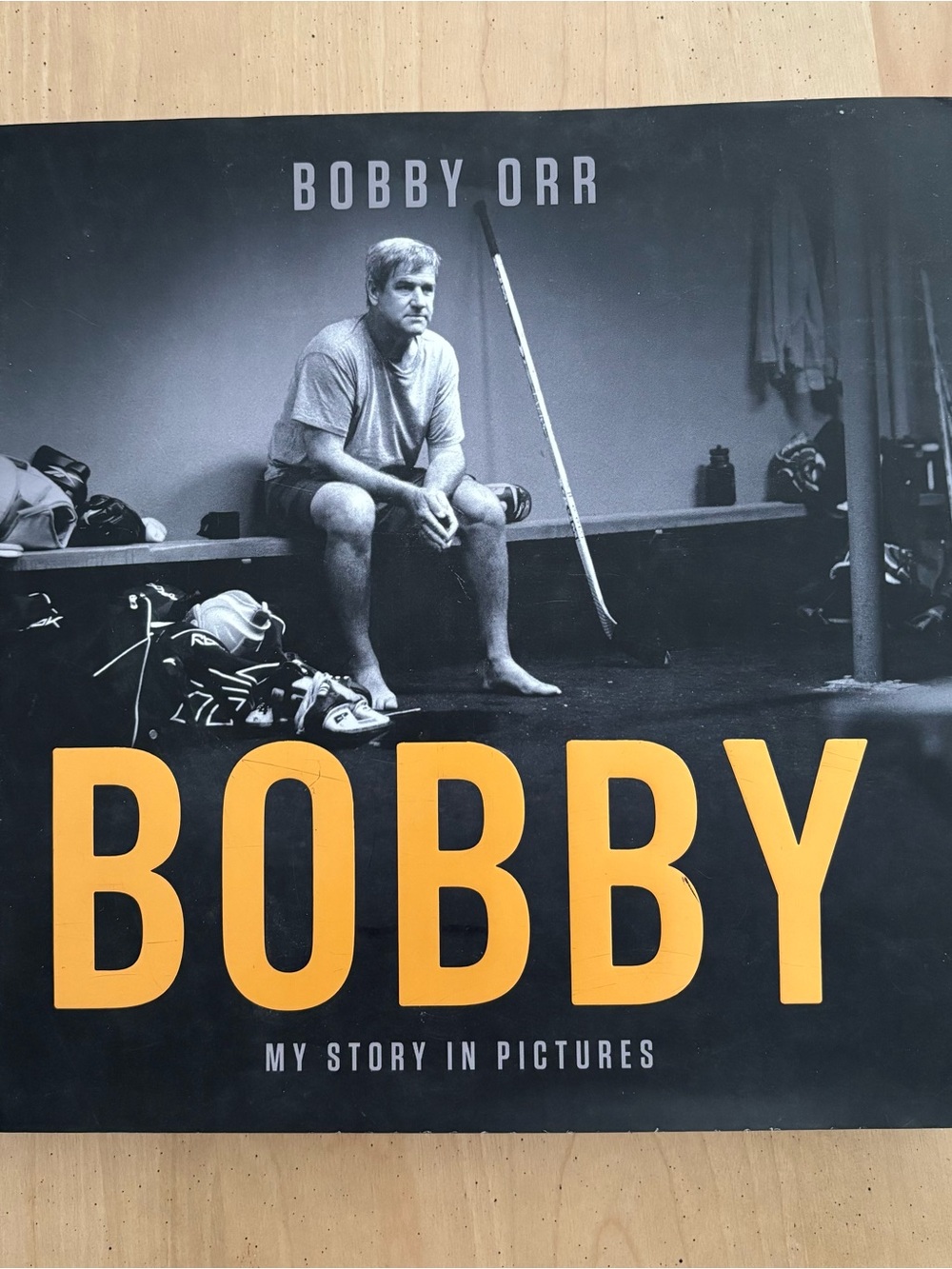 BOBBY My Story In Pictures. Written by Bobby Orr.  2018. Hardcover. 1st Ed.